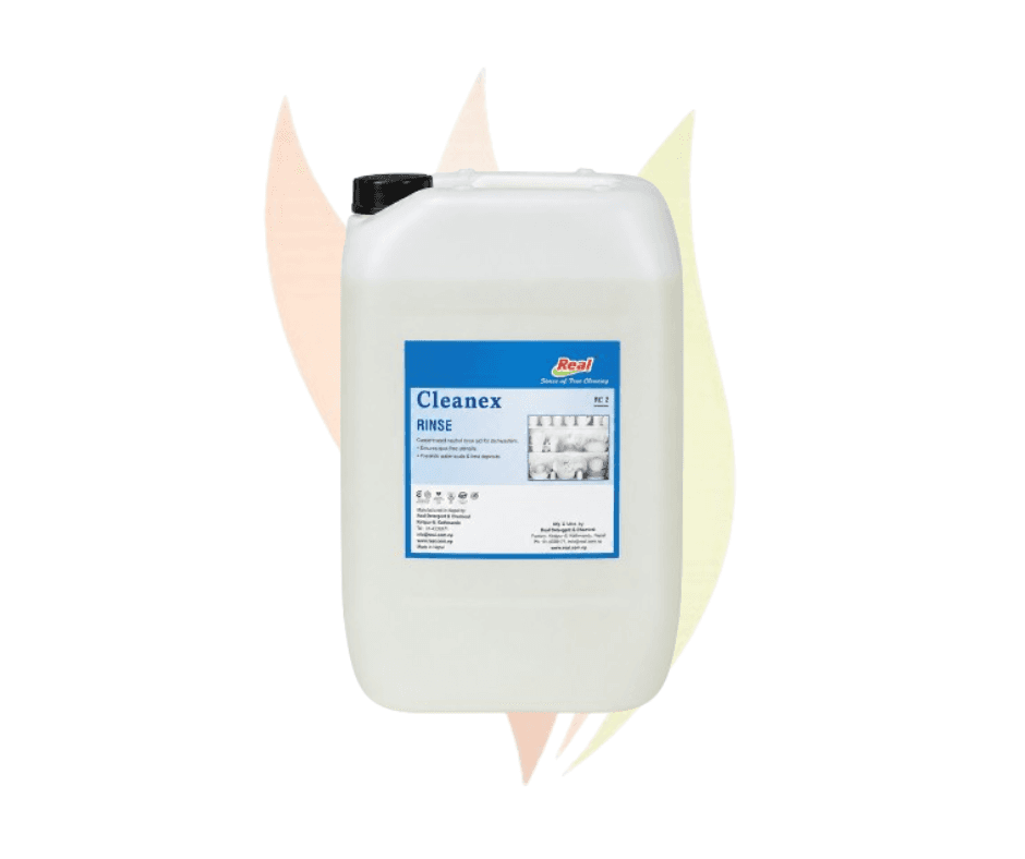 Real Cleanex - Automatic Dishwash - Rinse 25ltr