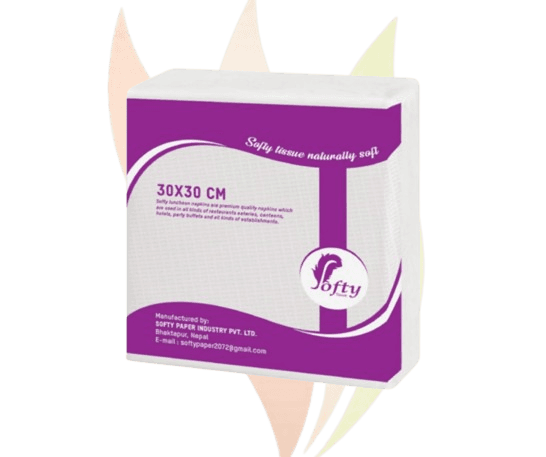 Softy Napkin 30*30 (1PLY-65 Sheets)