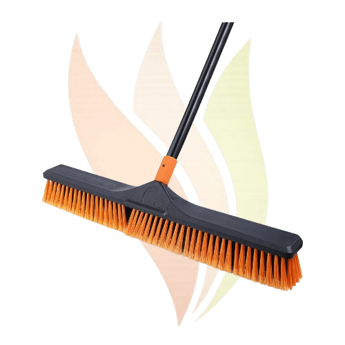Push Broom with Handle 45cm